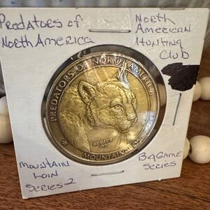 Predators of North America Mountain Lion Coin Collection Series No2